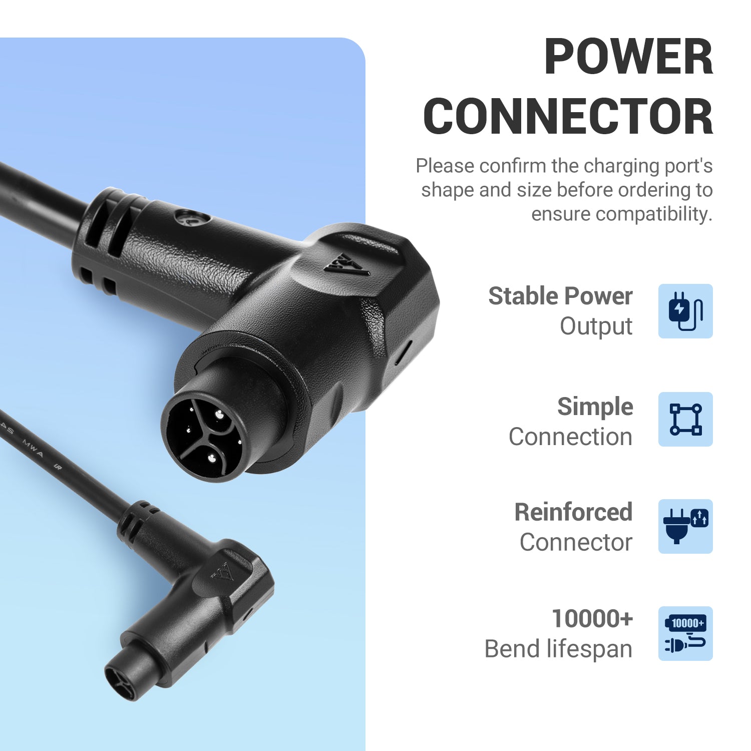 48V 2A 5-Pins Short Plug Battery Charger