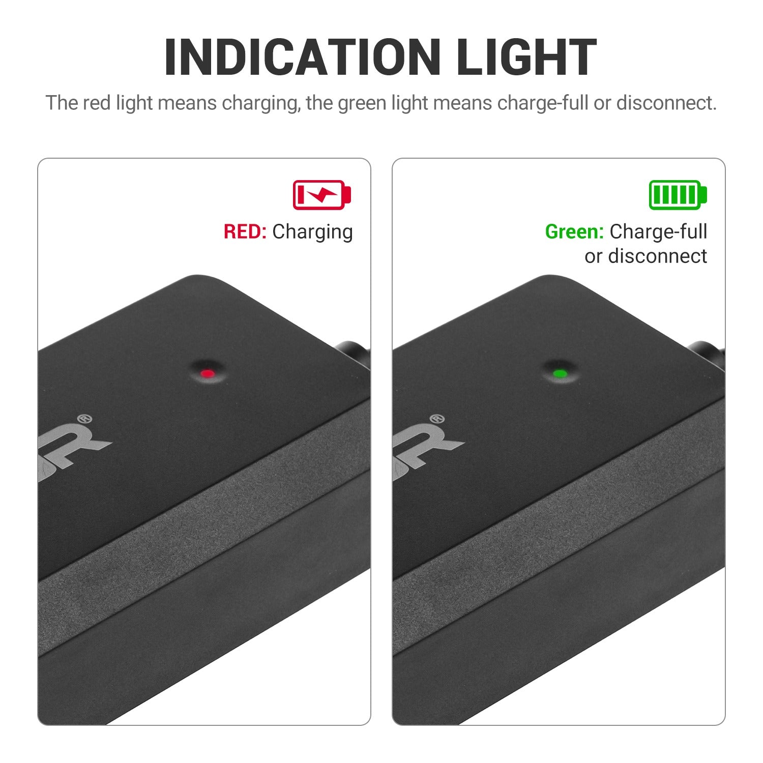 48V 2A 5-Pins Short Plug Battery Charger