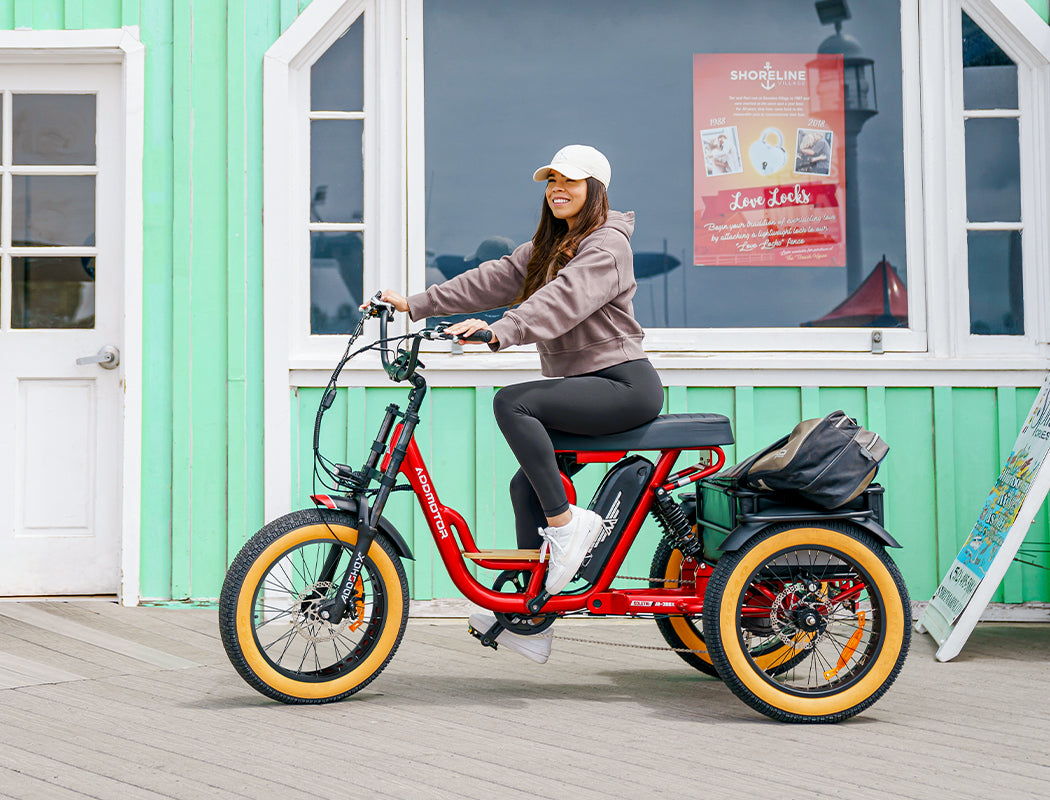 Addmotor Soletri: The Full-Suspension E-Trike for All Terrains