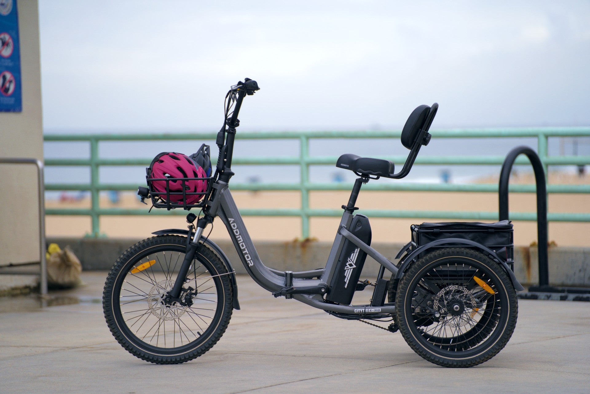 folding electric trike