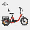 Citytri e-310 folding electric trike - red