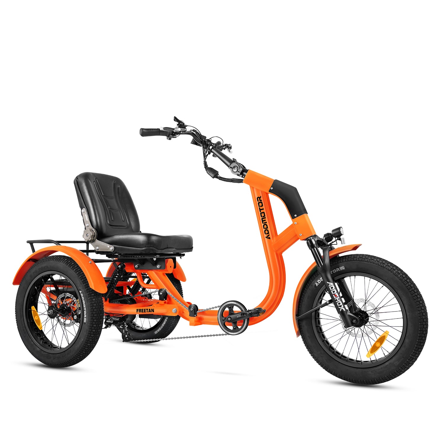 Freetan M-368X Full-Suspension Semi-Recumbent eTrike